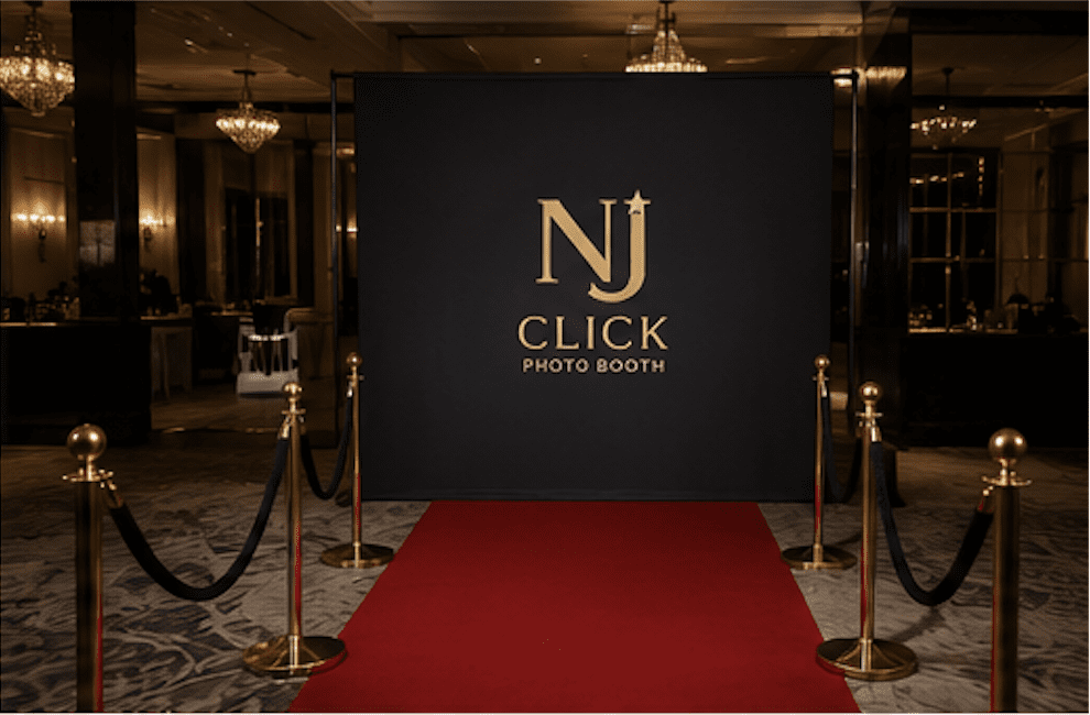 Red carpet photo booth experience