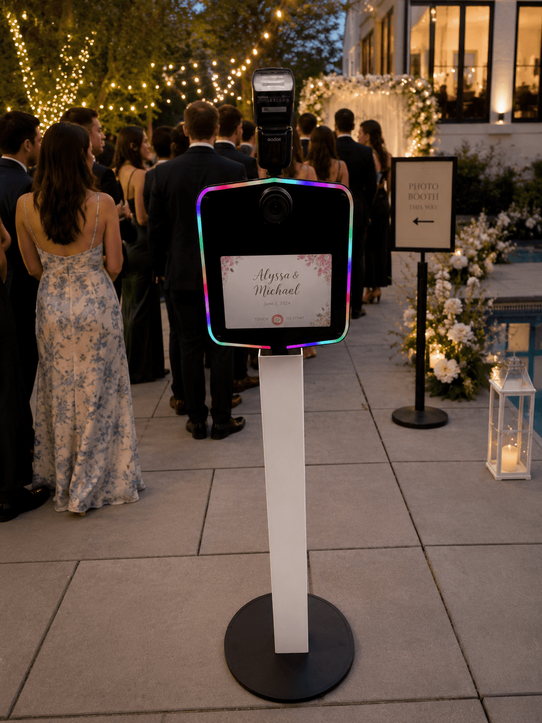 Additional photo booth time